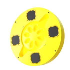 Dog Puzzle Toys Slow Feeder Interactive Increase Puppy IQ Food Dispenser Slowly Eating NonSlip Bowl Pet Cat Dogs Training Game (Color: Yellow)